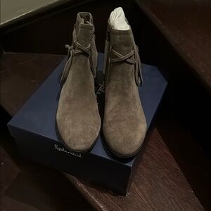 Splendid Women's Taupe Ankle Booties